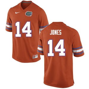 Men's Florida Gators #14 Emory Jones NCAA Nike Orange Authentic Stitched College Football Jersey RHU6662KU